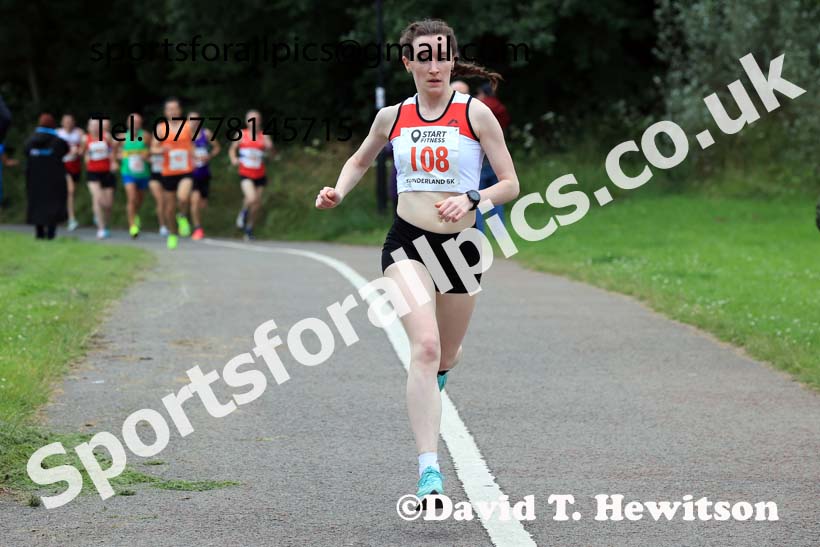 Women and Men Over-50s, 2024 Sunderland Harriers 5k, Silksworth, Sunderland.  Photo: David T. Hewitson/Sports for All Pics